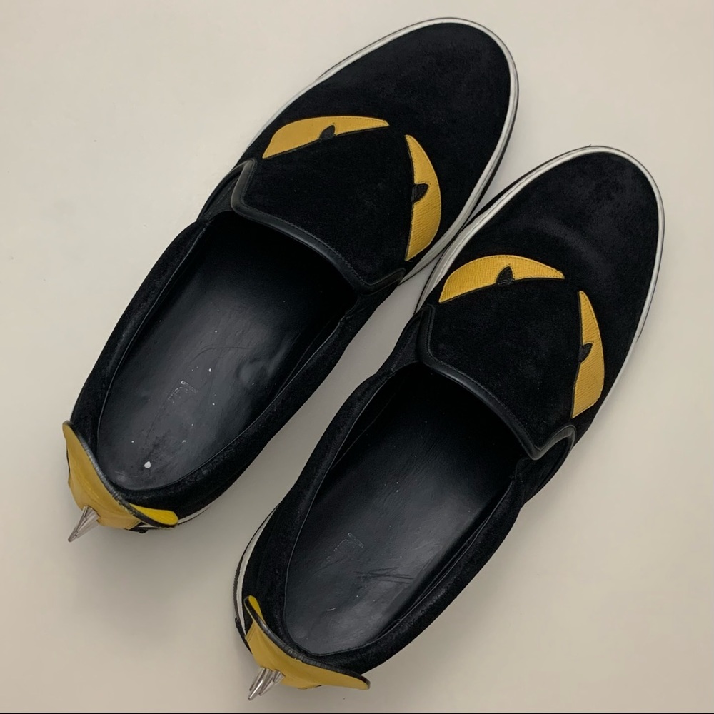 🚫SOLD•Ⓜ️🚫 Fendi Monster Slip Ons - Picture 7 of 11
